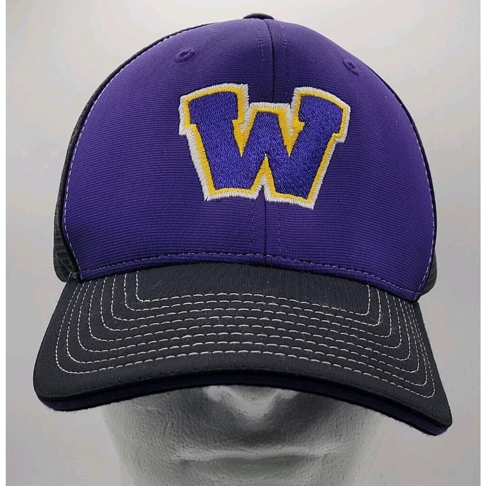 Washington Huskies Embroidered Purple FlexFit Hat Cap Richardson L / XL NCAA UW